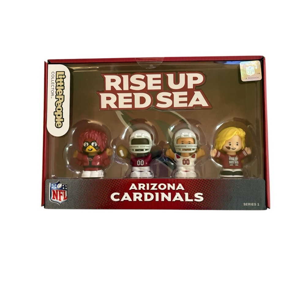 Fisher-price NFL Arizona Cardinals Little People collection set new